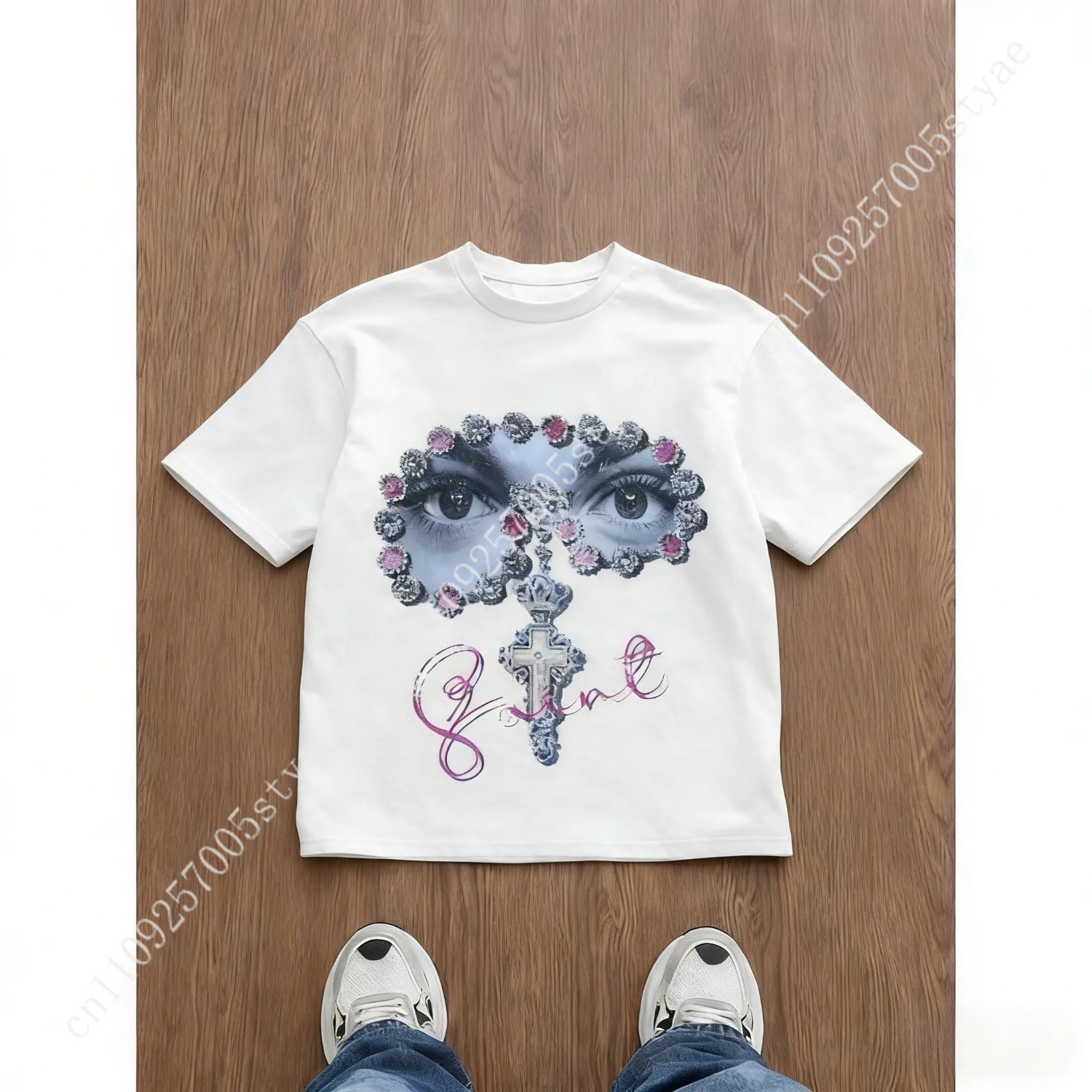Men's Loose Fit Graphic Print  - đánh giá và giá Tee Graphic Print