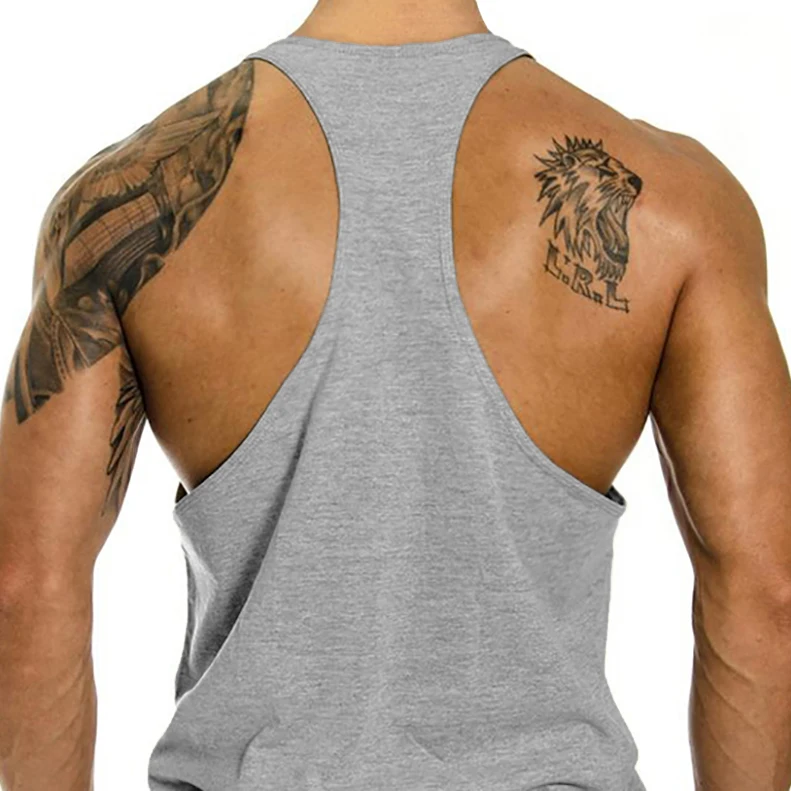 Men's Cotton Sleeveless Tees G - đánh giá và giá Tank Top Muscle
