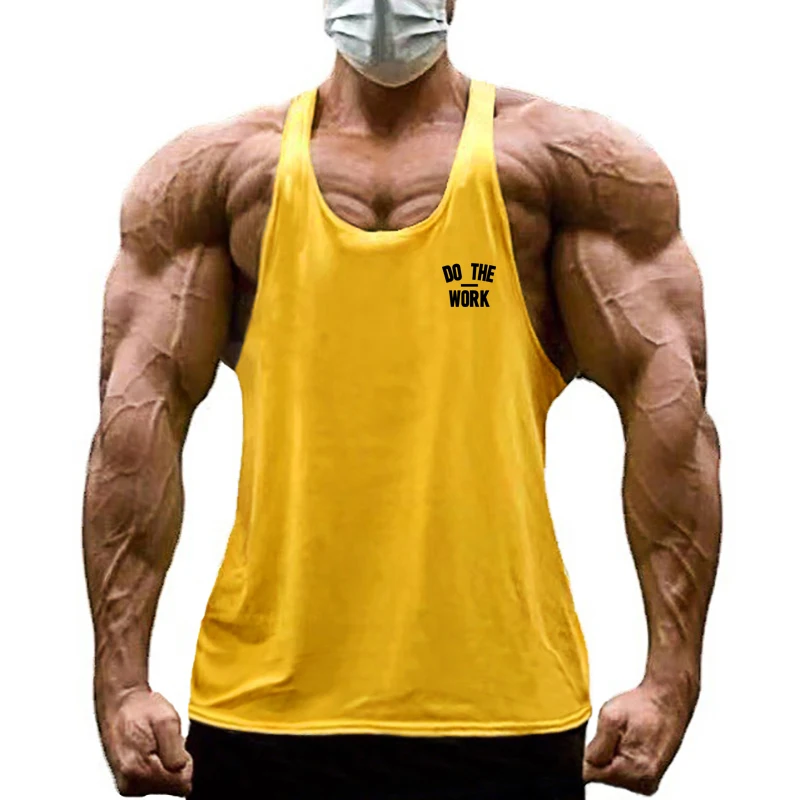 Men's Cotton Sleeveless Tees G - đánh giá và giá Tank Top Muscle