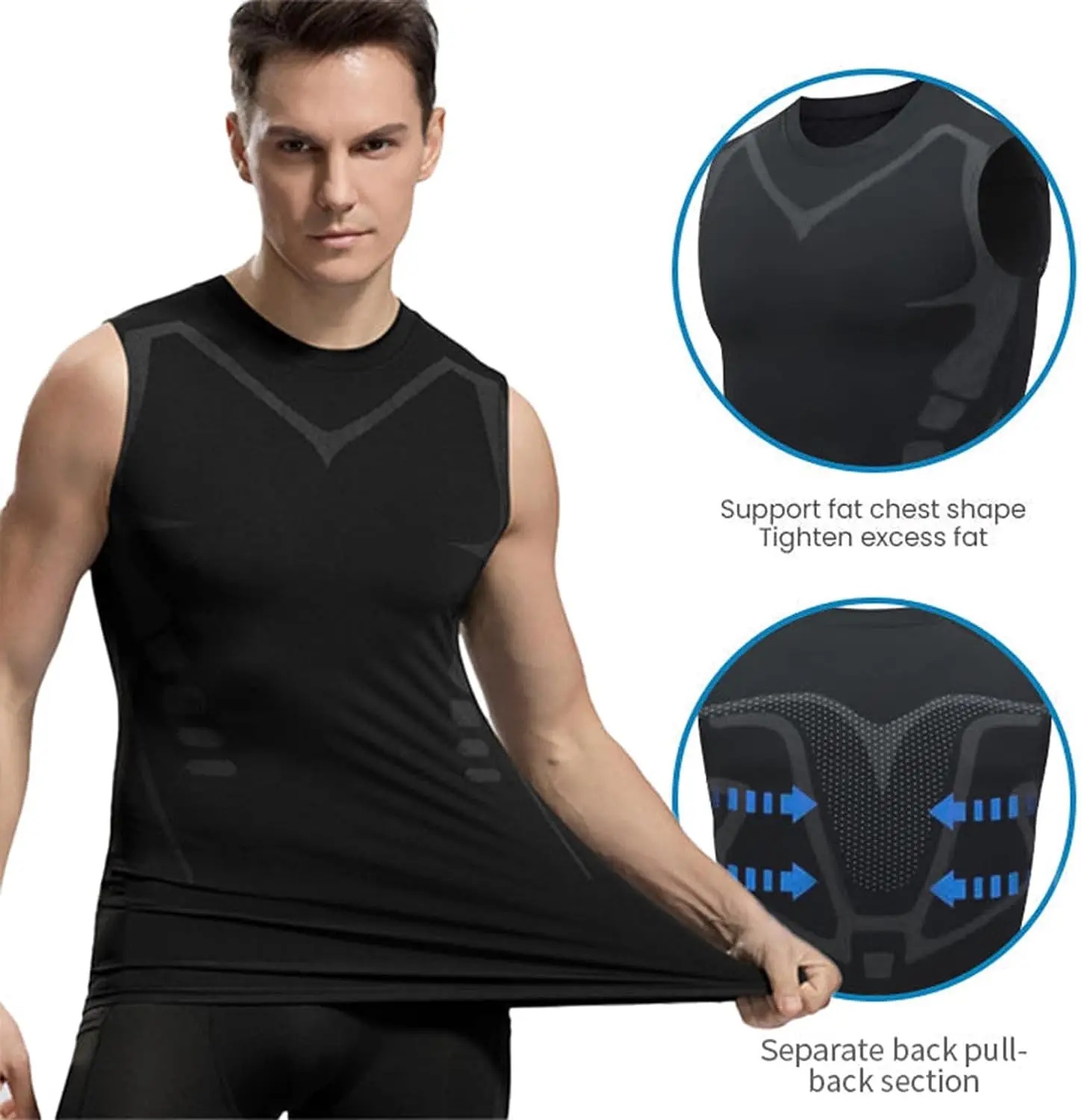 New Mans Compression Tank Top  - đánh giá và giá Tank Top Muscle